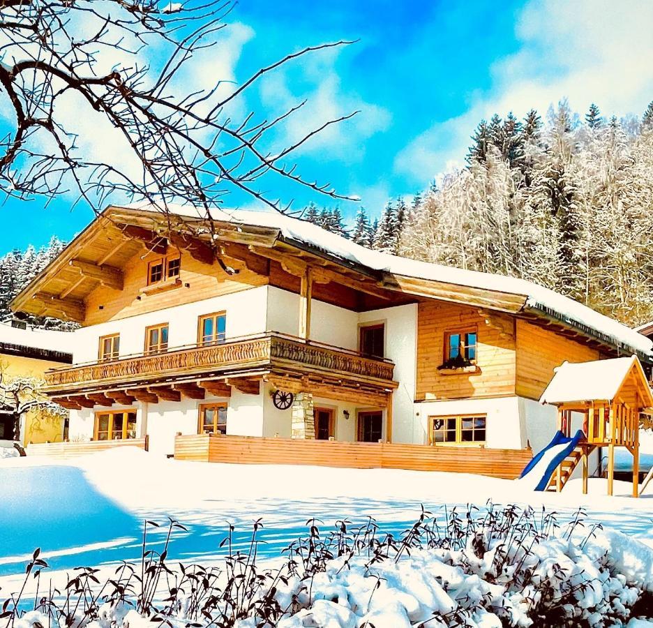 Chalet Hoamat Leben Leogang Exterior foto
